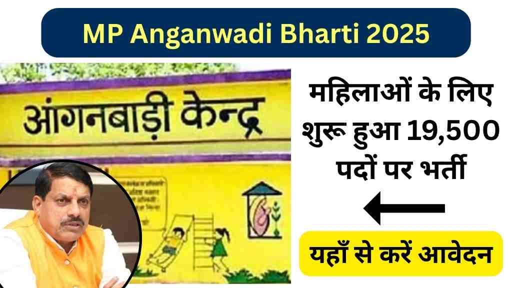 MP Anganwadi Bharti 2025
